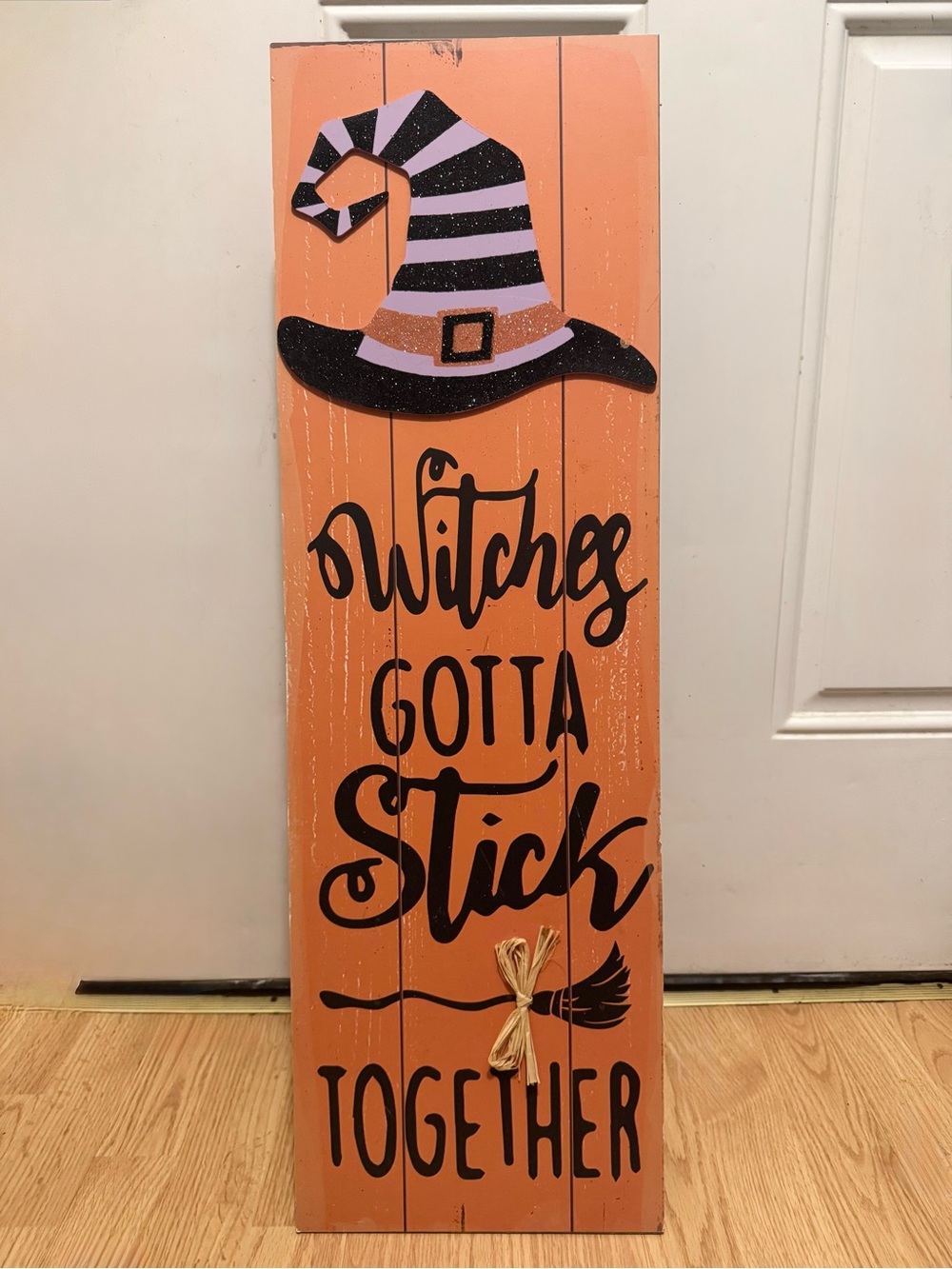 Halloween Floor Sign